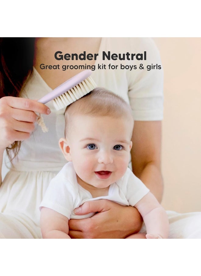 Baby Hair Brush and Comb Set for Newborn