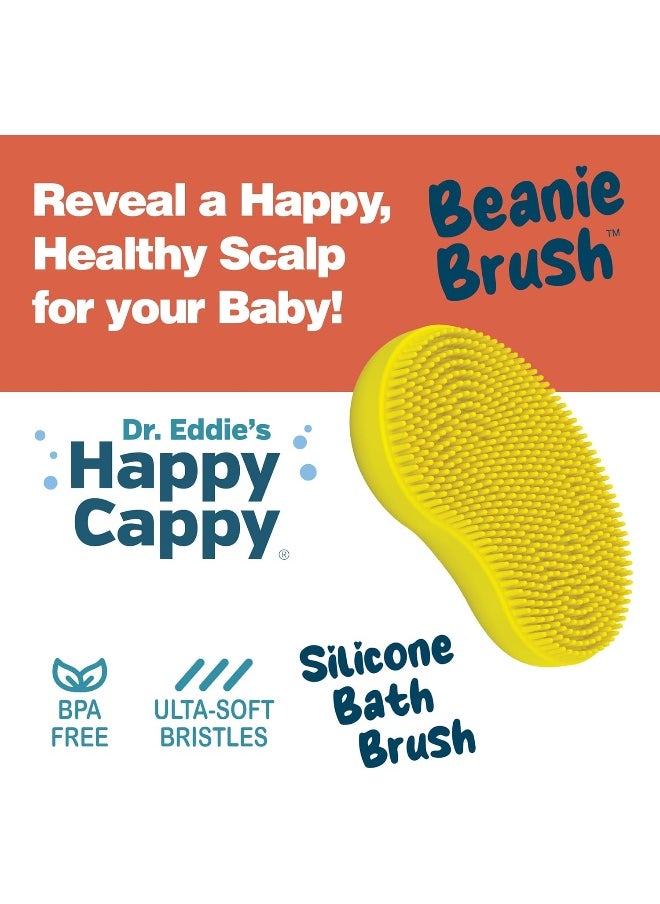 Happy Cappy Beanie Brush - Cradle Cap Brush for Babies
