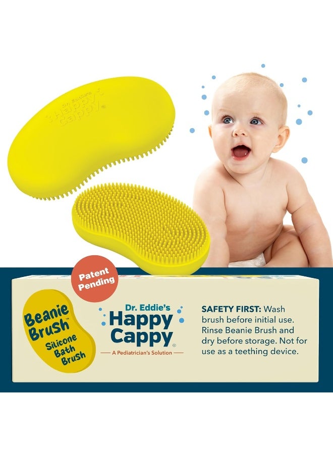 Happy Cappy Beanie Brush - Cradle Cap Brush for Babies