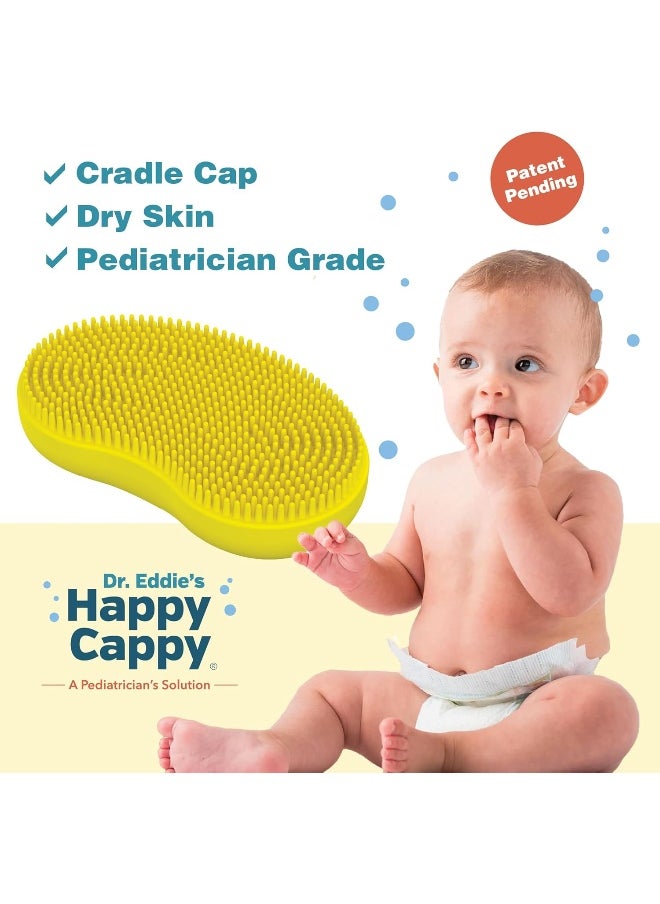 Happy Cappy Beanie Brush - Cradle Cap Brush for Babies