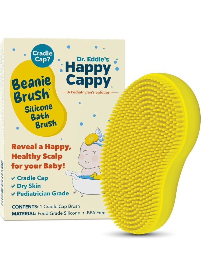Happy Cappy Beanie Brush - Cradle Cap Brush for Babies
