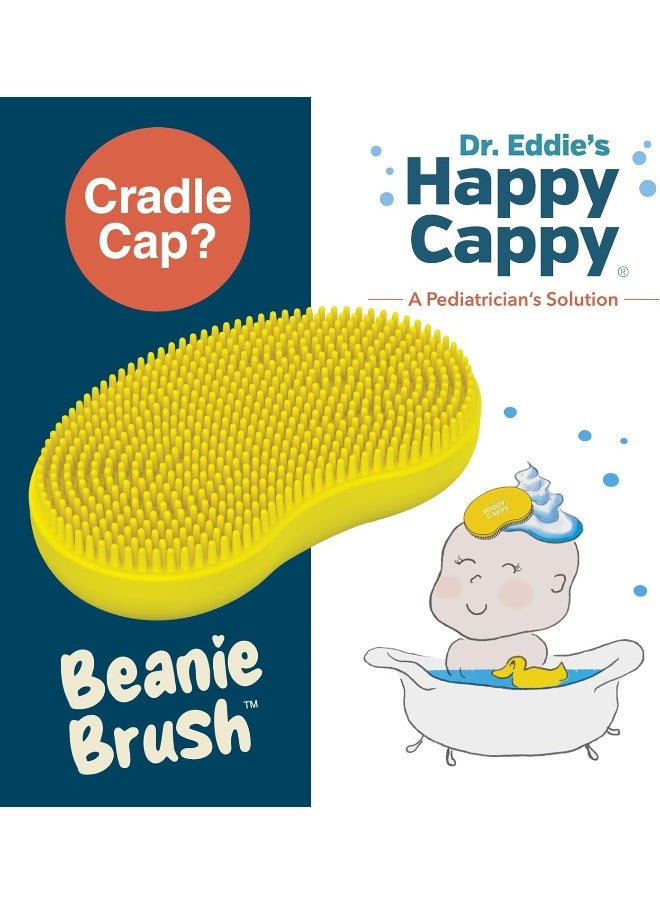 Happy Cappy Beanie Brush - Cradle Cap Brush for Babies