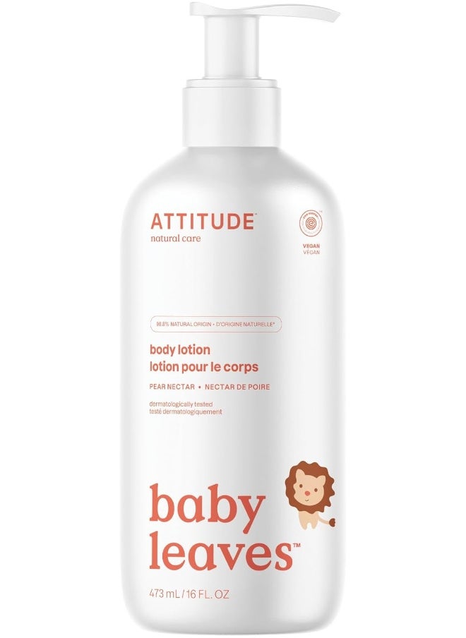 Attitude Baby Leaves Natural Body Lotion - Pear Nectar - 473 ml