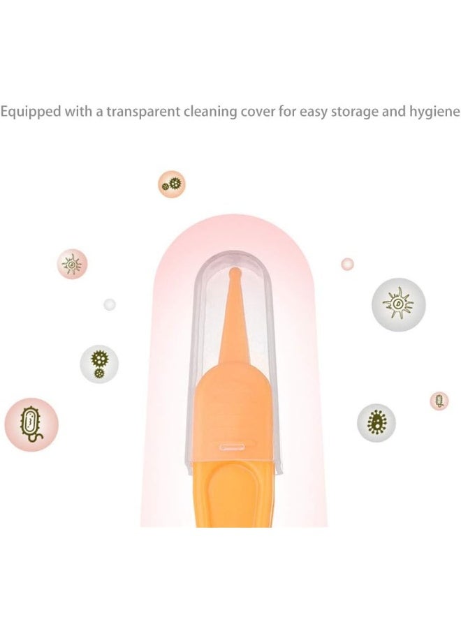 Onwon 4 Pieces Nose Cleaning Tweezers Safe and Effective Clip Care Ear Nose Navel Clean Tool Nipper Plier Pincet Forceps