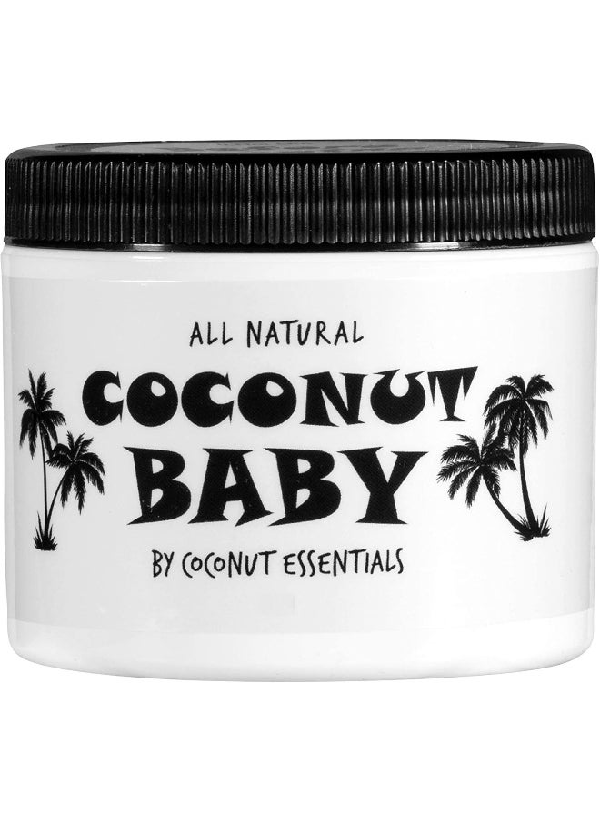 Coconut Essentials Baby Oil for Hair & Skin Care, Natural & Organic, Oil for Cradle Cap, and Infant Scalp Relief, Hair Oil for Adult and Newborn, Sensitive Skin Moisturizer, Unscented - 2 fl oz