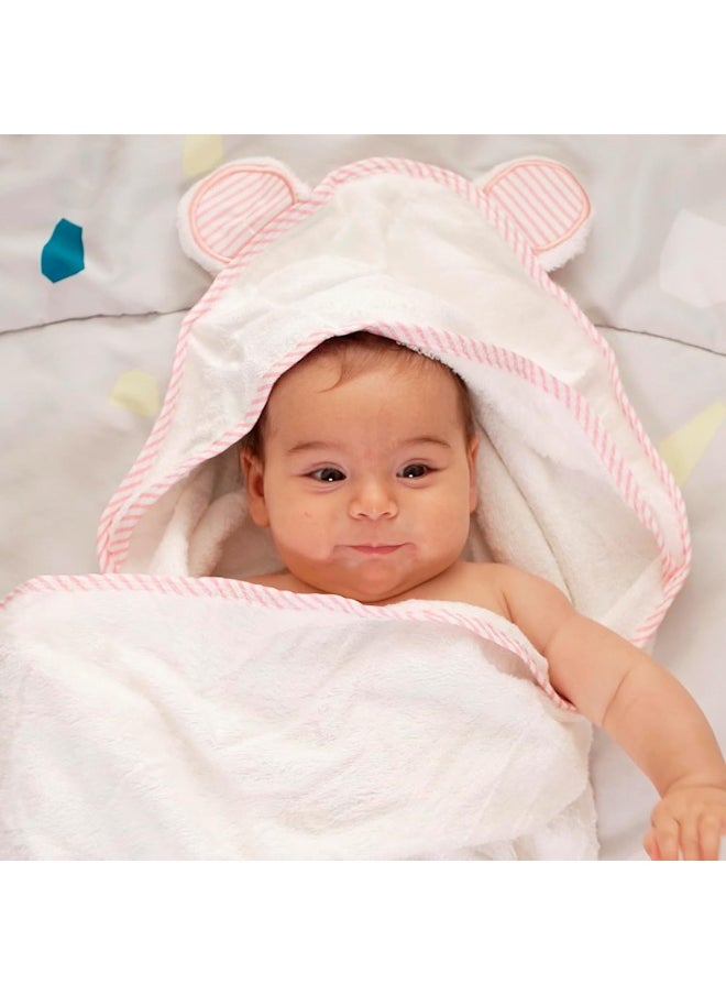 San Francisco Baby Silky Soft Towels, Bath Towel with Hood for Toddler, Infant & Newborn, Generously Sized and Absorbent Toddler Bath Towel for Boy Girl (35