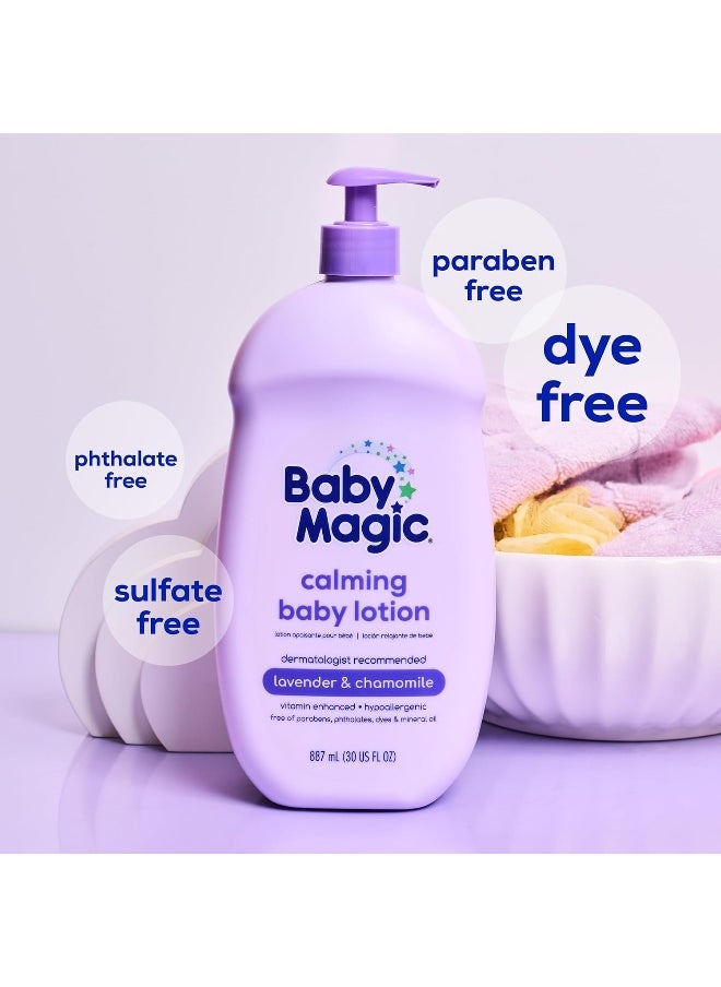 Baby Magic Calming Baby Lotion, Lavender & Chamomile, 30 Oz