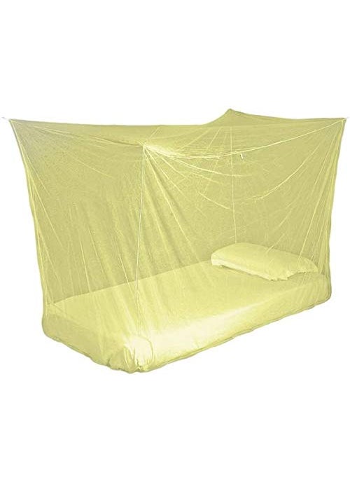 ANUPRIYA SHOPPING CENTRE HDPE Mosquito NetMachardani for Home Cream 5 ft x 7 ft