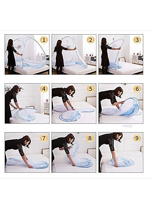 meshify Mosquito Net Double Bed Nets for Size King Foldable Child Mosquitoes with Adults Mosquito of 6 Saviours MosquitoNet