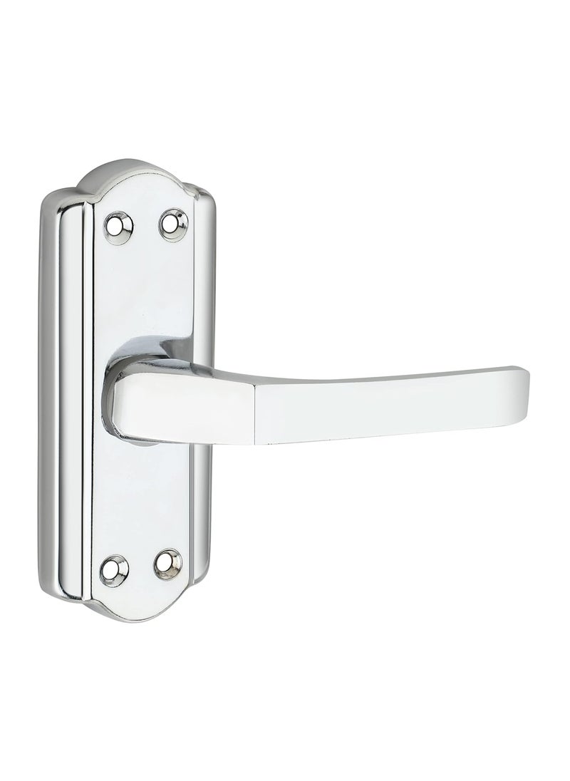 SARDAR Spire 4 Iron Bathroom Door Handle Set with Keyless Baby LatchTower BoltPush to Close Latch