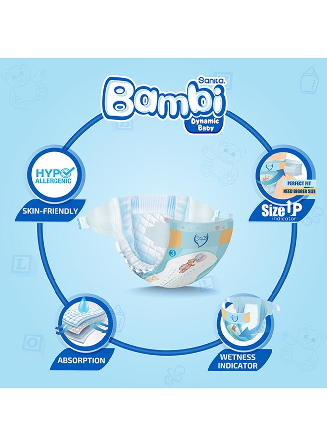 Size 4, Large, 8-16 Kg, Value Pack, 33 Diapers