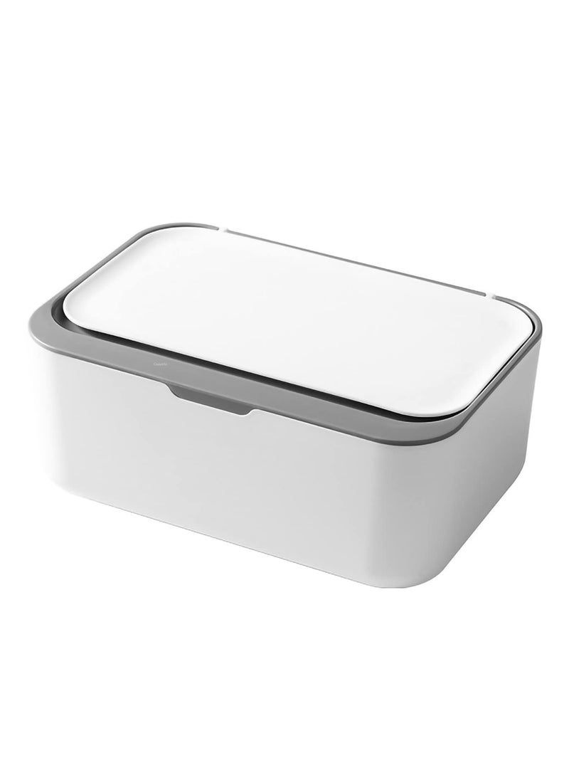 Cazuela Wet Wipe Dispenser Baby Napkin Storage Box Tissue Paper Holder Container Dust Proof Lid Wet Tissue Box Wet Wipe Case Holder with Lid Keeps Wipes Fresh for Home Office