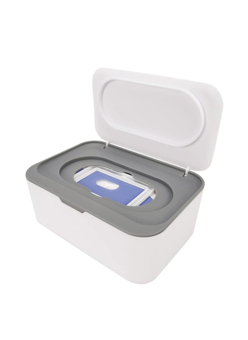 Portible Portable Wet Wipe Tissue Holder Box with Lid OnTheGo Convenience for Instant Refreshment Premium Elegant and Convenient Dispenser for Home or Office Use