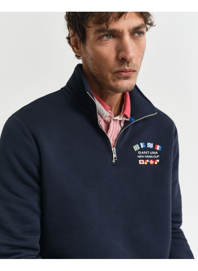 Gant Graphic Half Zip