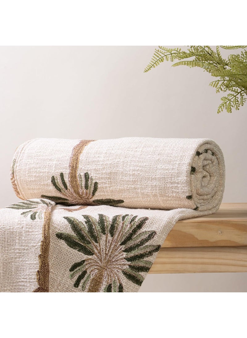 DMAASA Soft Cotton Throw Blanket 50x70 Inches Cozy and Lightweight Perfect for Sofa Bed and Travel Ideal for All Seasons MultiColor_05