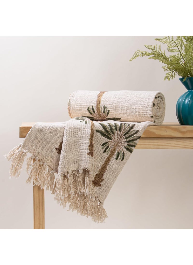 DMAASA Soft Cotton Throw Blanket 50x70 Inches Cozy and Lightweight Perfect for Sofa Bed and Travel Ideal for All Seasons MultiColor_05