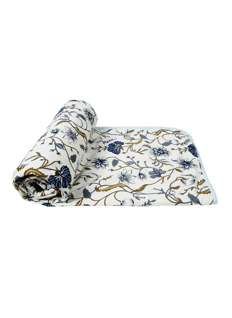TIQH 100 Heavy Cotton Super Soft Summer Special Single Bed Reversible BlanketDuvetAC Comforter Light Weight AC Dohar Double