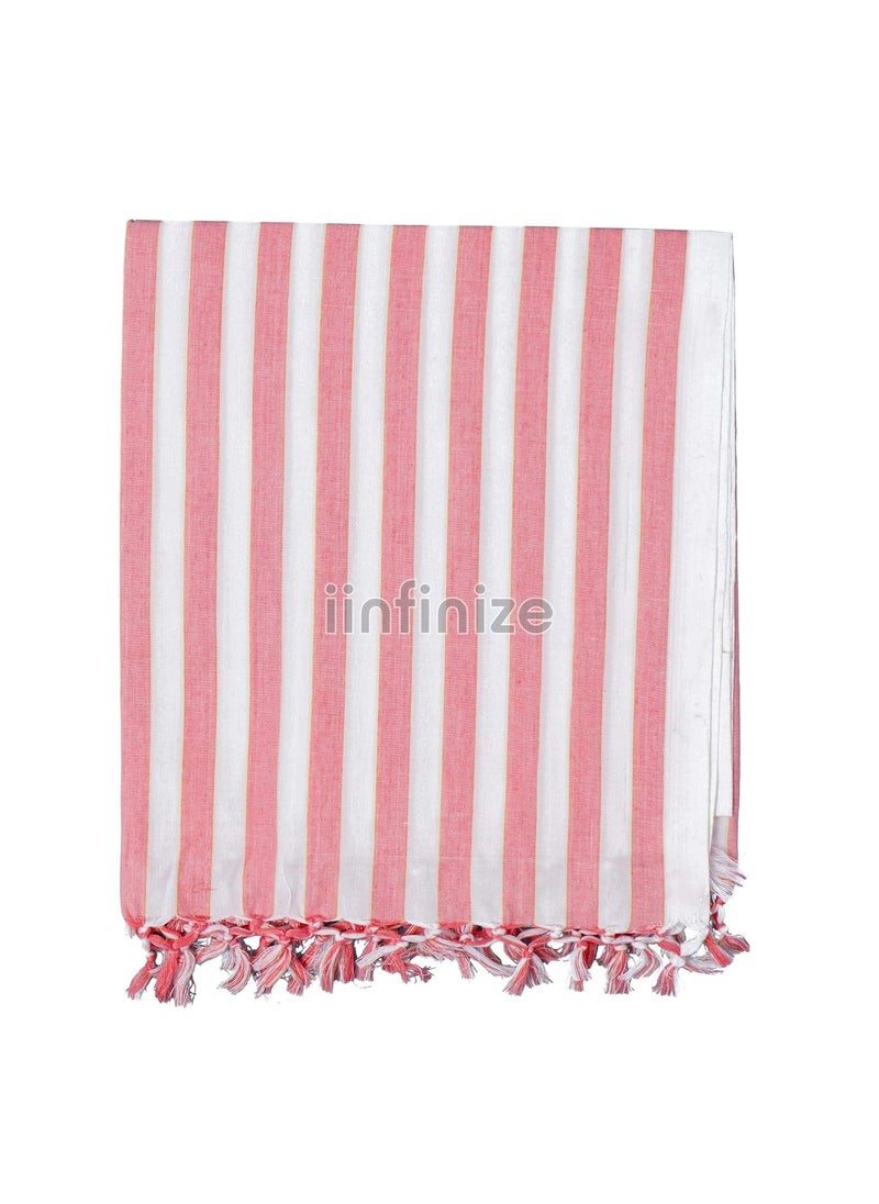 iinfinize Soft Cotton Bhagalpuri Chadar 90x50 Inch All Season Comfortable Odhne Wali Chadar 100 HandloomSummerKhesTop SheetAC Blanket