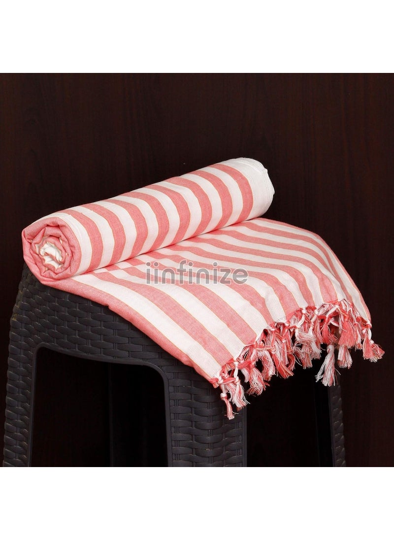 iinfinize Soft Cotton Bhagalpuri Chadar 90x50 Inch All Season Comfortable Odhne Wali Chadar 100 HandloomSummerKhesTop SheetAC Blanket