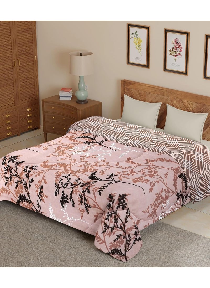 WEAVERS HUT Premium Ultrasonic Quilted Comforter AC Blanket FadeResistant AllSeason Comfort Stitching Soft Finish 228X200CM