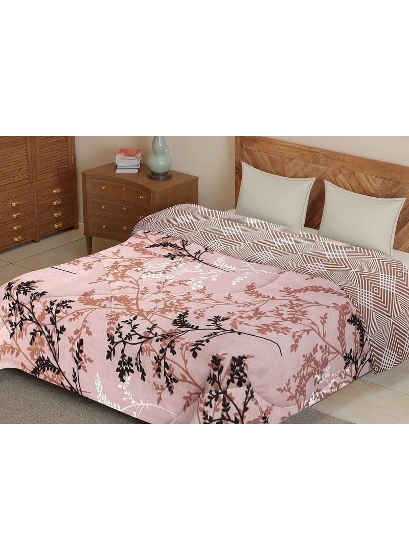 WEAVERS HUT Premium Ultrasonic Quilted Comforter AC Blanket FadeResistant AllSeason Comfort Stitching Soft Finish 228X200CM
