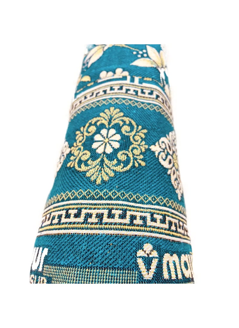COTFLEX Original Solapur Chaddar Queen Bed Cotton Blanket Mor Pankhi