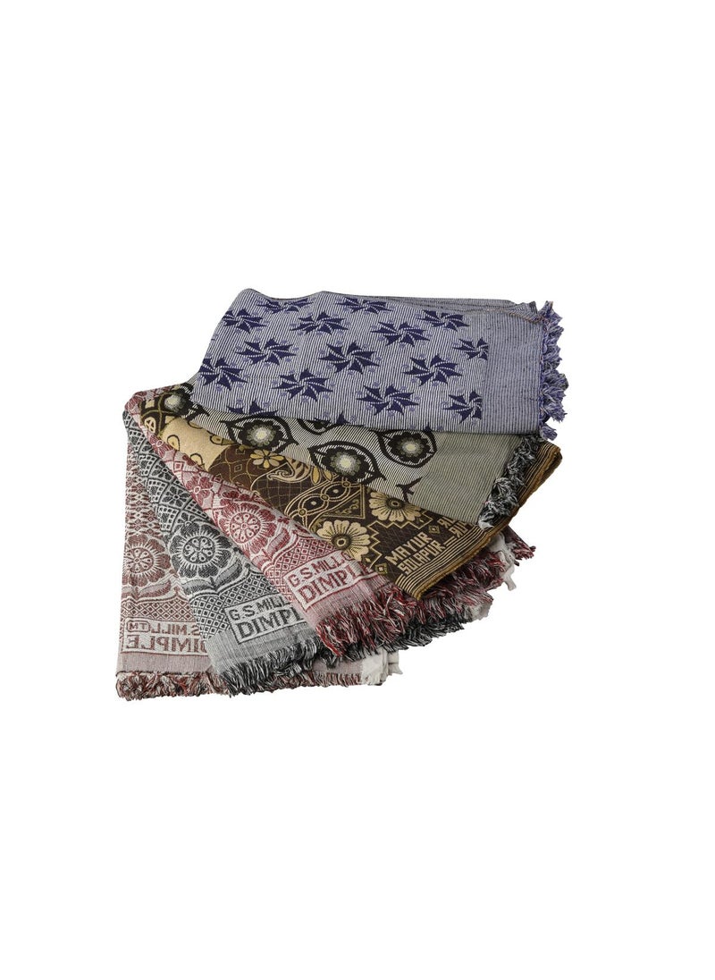 P_ Authentic Solapuri Chhadar Traditional Handwoven Cotton Blanket for Comfort and Style Perfect for Home Decor Summer Nights and Cultural Heritage Available in Various Patterns and Sizes