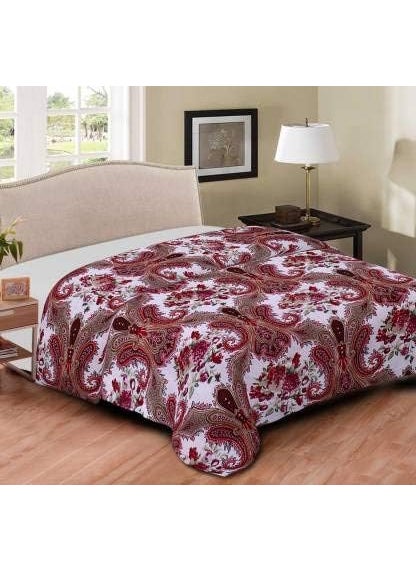 TIQH 100 Heavy Cotton Super Soft Summer Special Single Bed Reversible BlanketDuvetAC Comforter Light Weight AC Dohar Multi 07