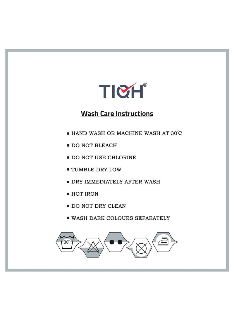 TIQH 100 Heavy Cotton Super Soft Summer Special Single Bed Reversible BlanketDuvetAC Comforter Light Weight AC Dohar Multi 07