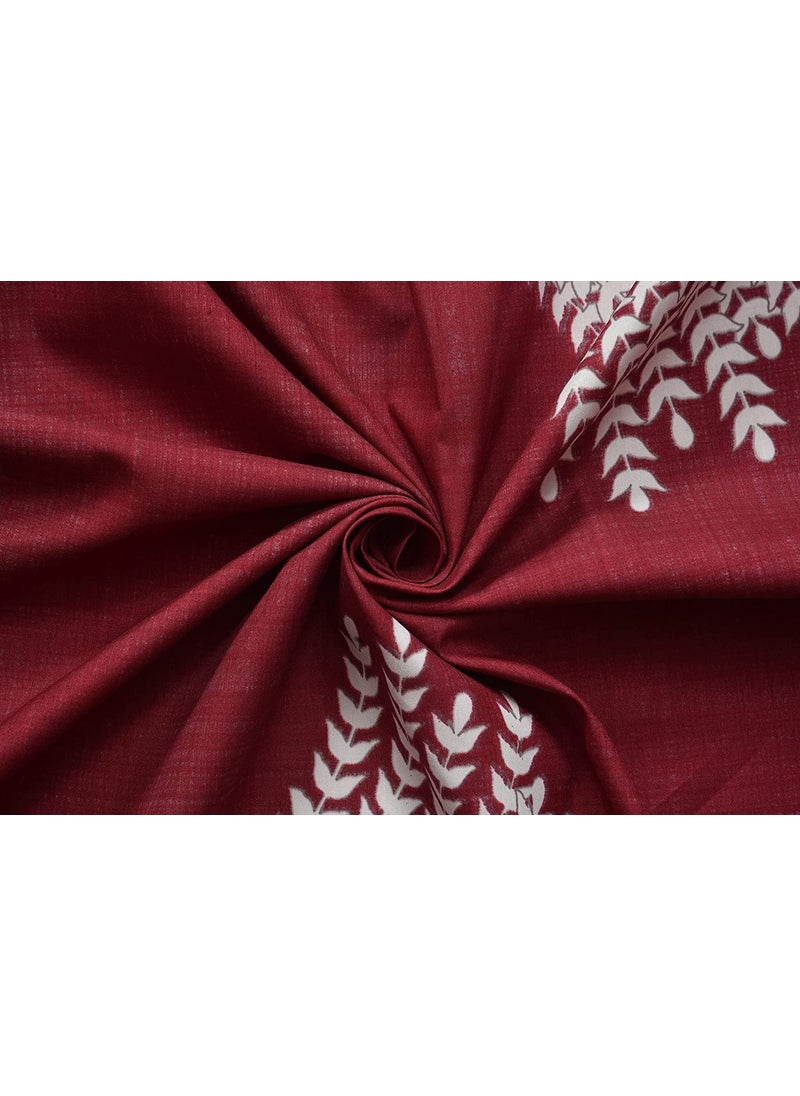 Jyotaksh 200TC Diwan Set Cotton 8 Piece Deewan Printed Bedsheet Sets for Living Room Hall Set of 8 Piece 1Bed Sheet 60x90 Inch 2Bolster Cover 16x32 Inch 5Cushion Cover 16x16 InchAB17