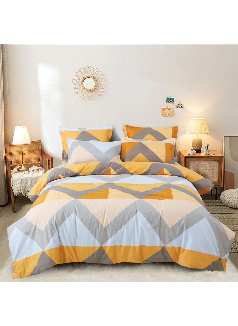 Castiqa Elastic Fitted Supersoft Premium Brushed Cotton 200TC Double Bedsheets Queen Size 60x78 Inch with 2 Pillow Covers Fits Upto Mattress of 10 Inches Gray