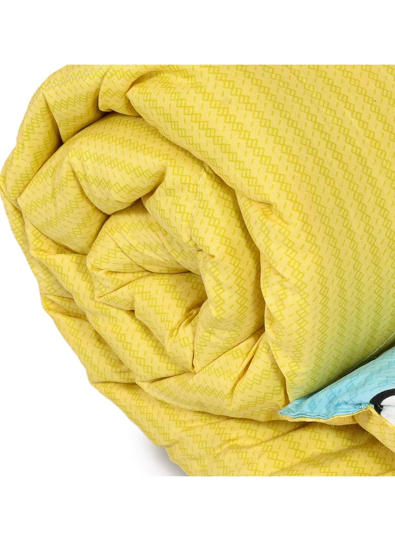 COZY FURNISH Reversible Kids Comforter Blanket Quilt Super Soft AllSeason 150 GSM 08 Years 60x45 Inches for Kids Summer Winter Blanket for Kid Boys Girls TC 144