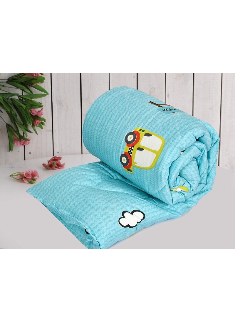COZY FURNISH Reversible Kids Comforter Blanket Quilt Super Soft AllSeason 150 GSM 08 Years 60x45 Inches for Kids Summer Winter Blanket for Kid Boys Girls