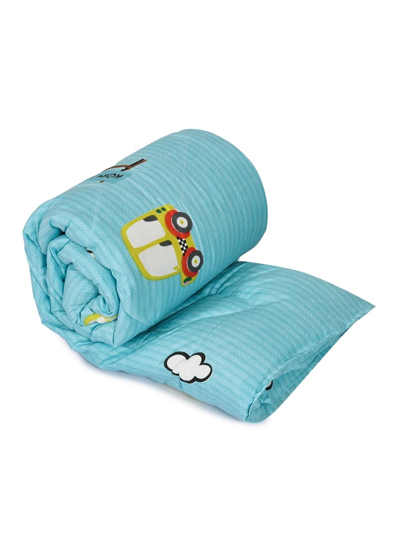 COZY FURNISH Reversible Kids Comforter Blanket Quilt Super Soft AllSeason 150 GSM 08 Years 60x45 Inches for Kids Summer Winter Blanket for Kid Boys Girls