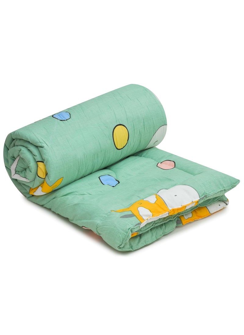 COZY FURNISH Reversible Kids Comforter Blanket Quilt Super Soft AllSeason 150 GSM 08 Years 60x45 Inches for Kids Summer Winter Blanket for Kid Boys Girls