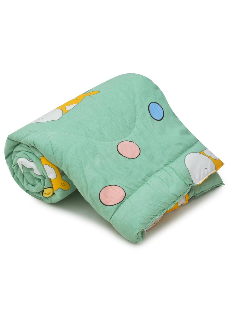 COZY FURNISH Reversible Kids Comforter Blanket Quilt Super Soft AllSeason 150 GSM 08 Years 60x45 Inches for Kids Summer Winter Blanket for Kid Boys Girls