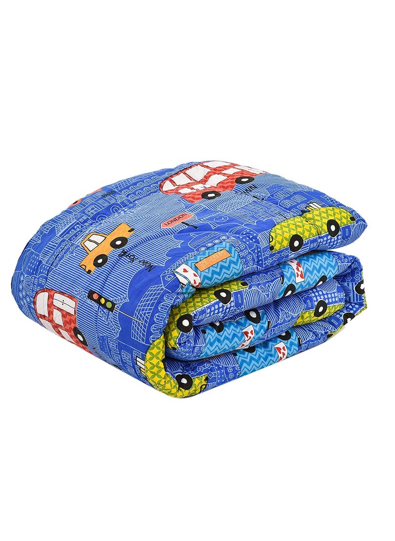 COZY FURNISH Reversible Kids Comforter Blanket Quilt Super Soft AllSeason 150 GSM 08 Years 60x45 Inches for Kids Summer Winter Blanket for Kid Boys Girls