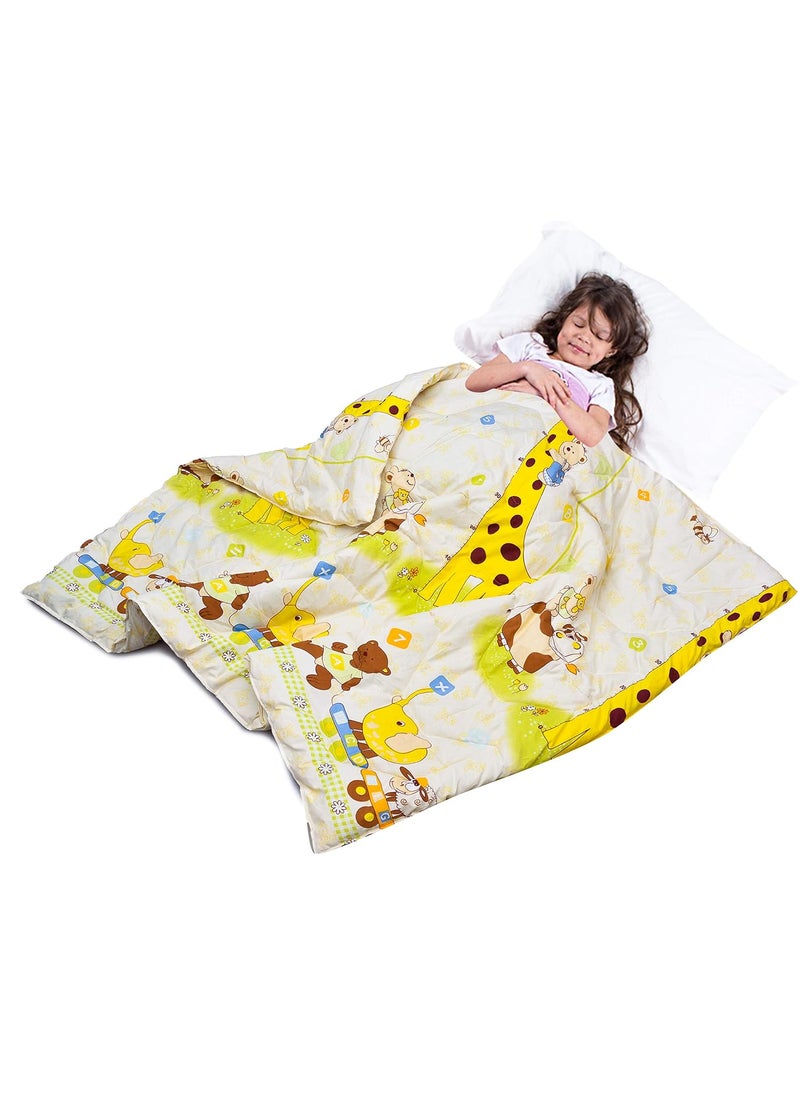 COZY FURNISH Reversible Kids Comforter Blanket Quilt Super Soft AllSeason 150 GSM 08 Years 60x45 Inches for Kids Summer Winter Blanket for Kid Boys Girls