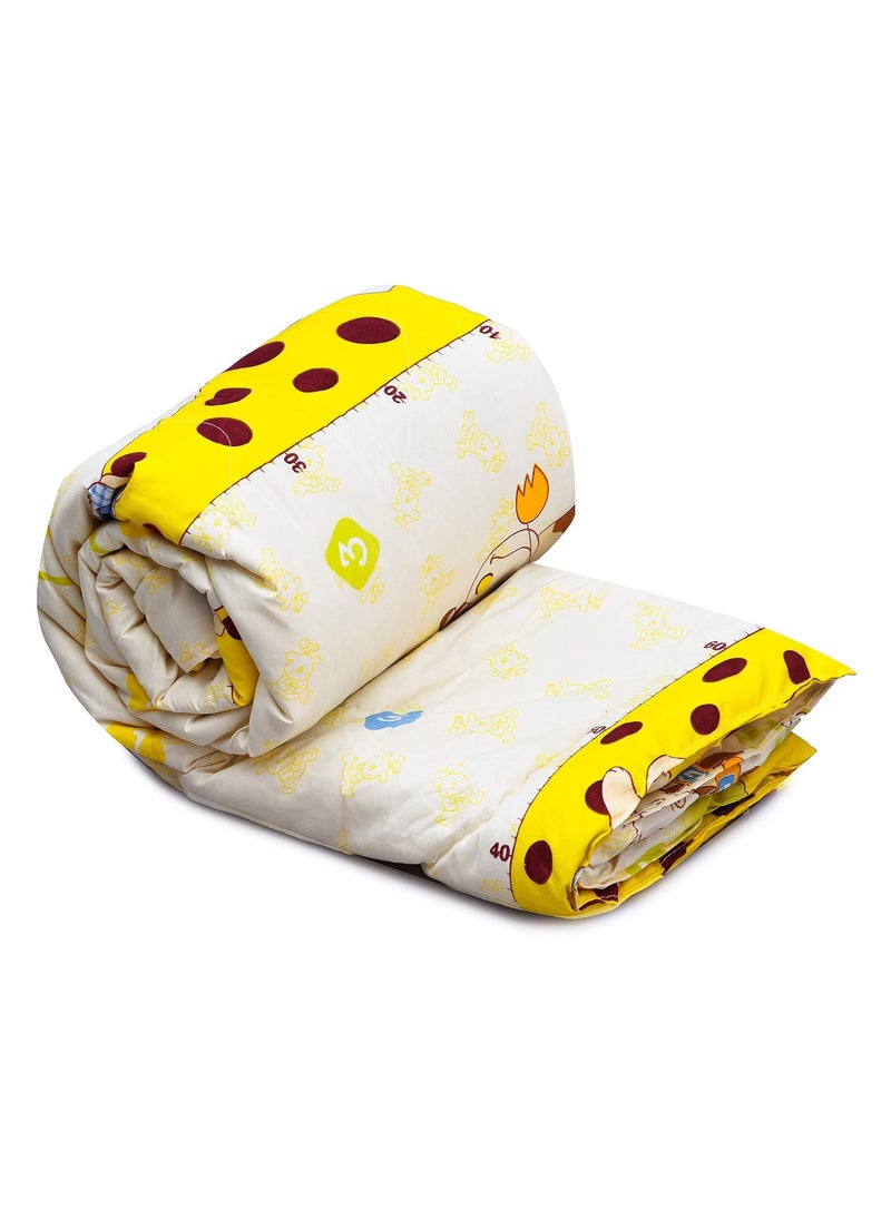 COZY FURNISH Reversible Kids Comforter Blanket Quilt Super Soft AllSeason 150 GSM 08 Years 60x45 Inches for Kids Summer Winter Blanket for Kid Boys Girls