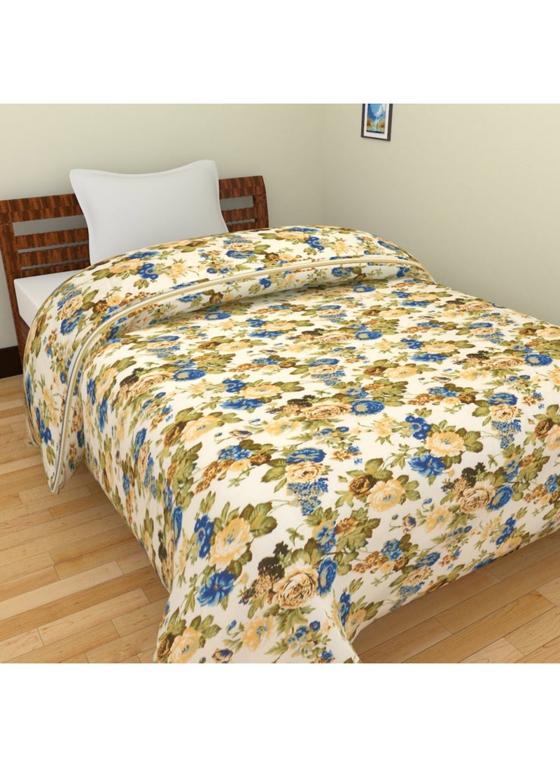 SAMRADHI 180 TC Microfibre Reversible Blanket Multicolour Single