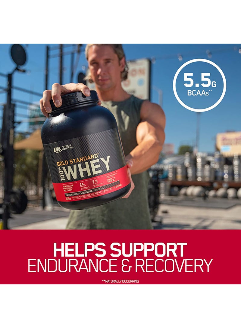 Gold Standard Whey Protein Powder - Strawberry Banana