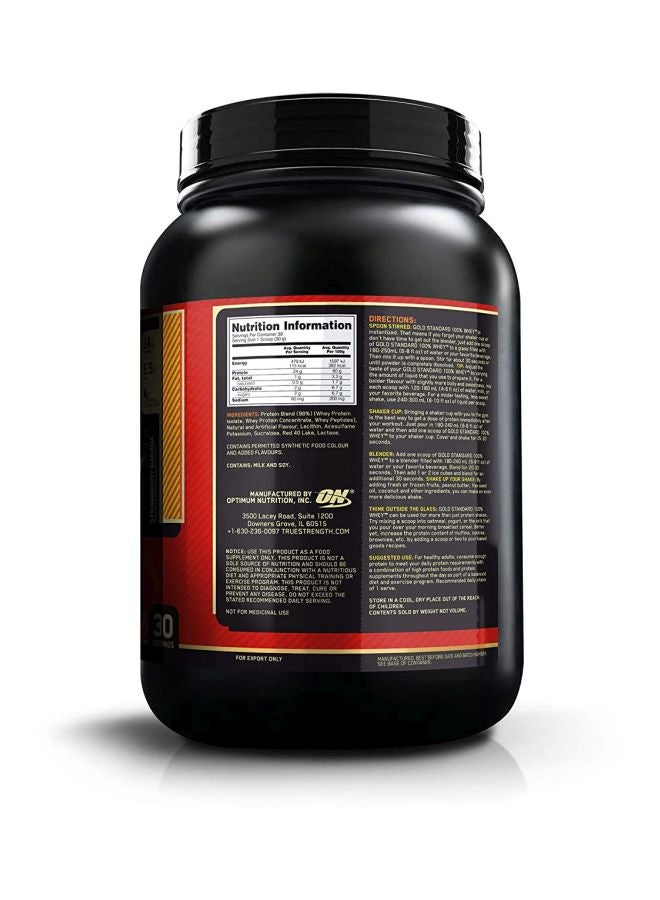 Gold Standard Whey Protein Powder - Strawberry Banana