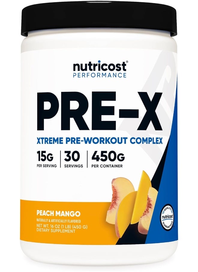 Pre-Workout Complex 30 Servings (Peach Mango)