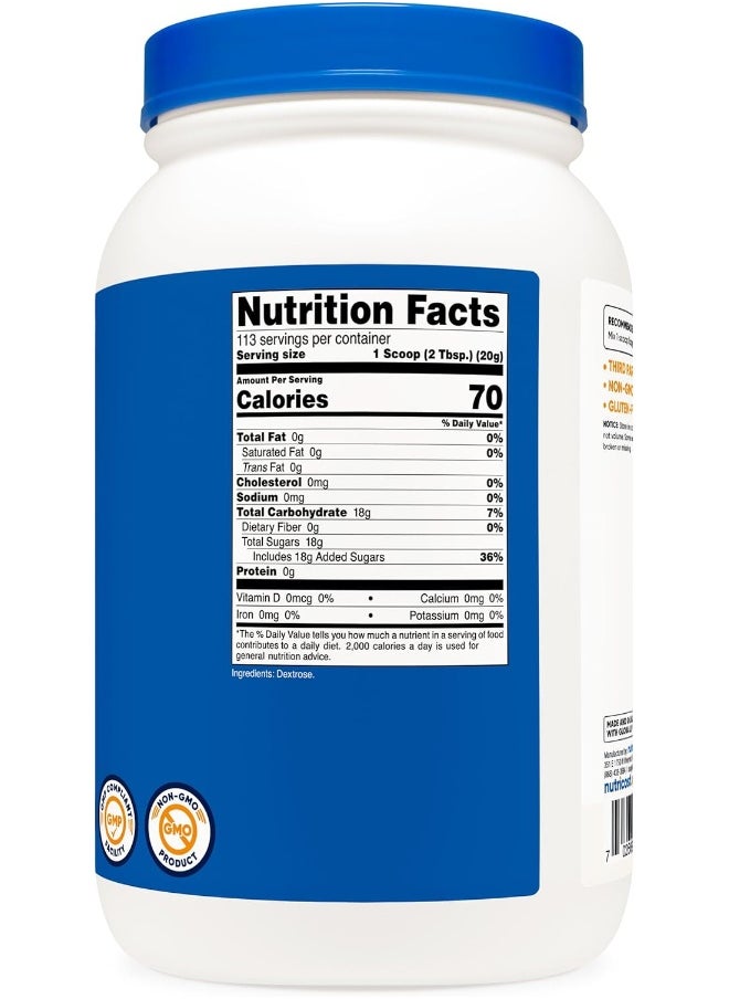 Dextrose Powder 5 Lbs, Non-Gmo, Gluten Free