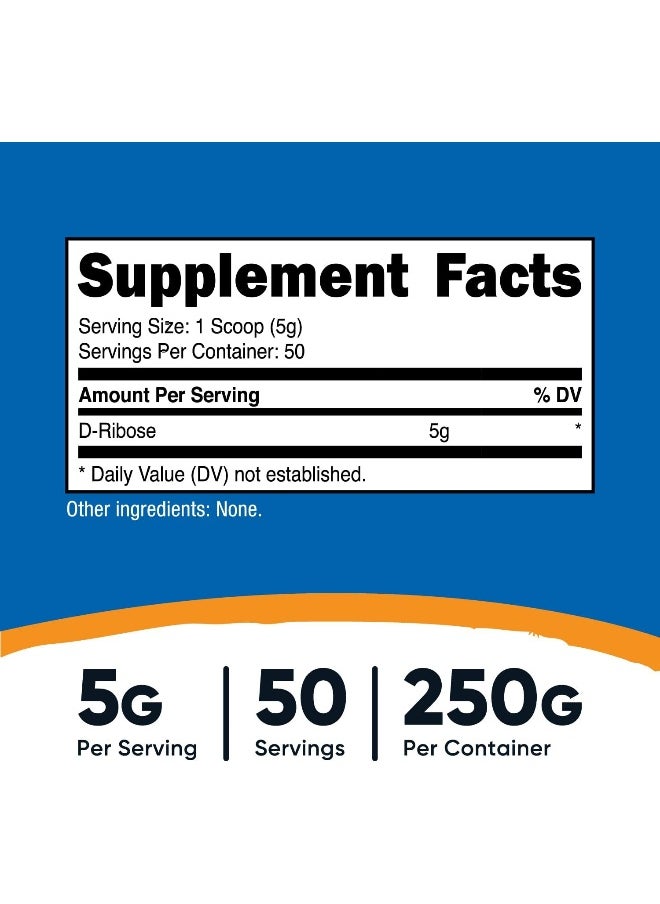 Pure D-Ribose Powder - D-Ribose