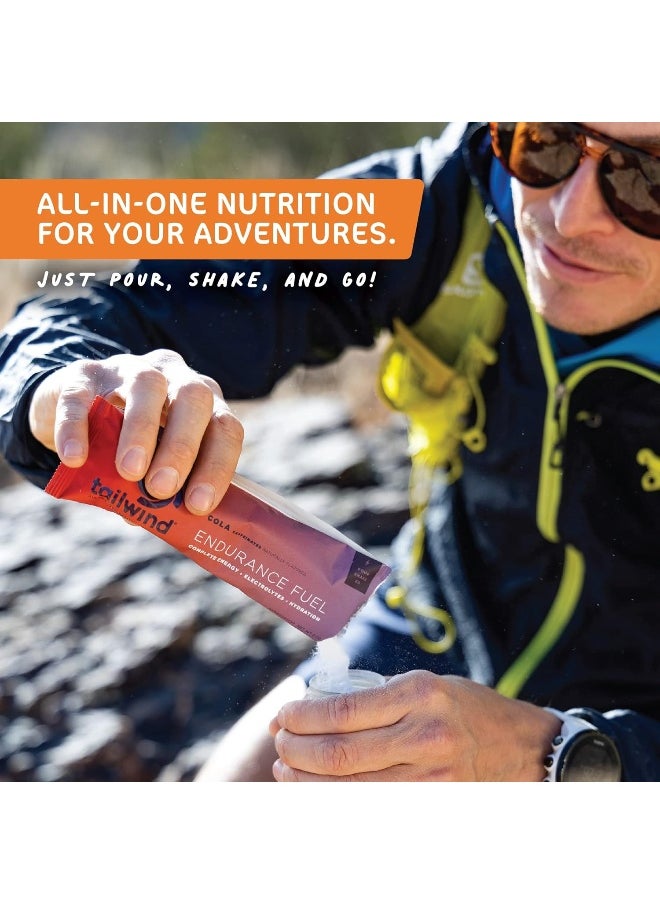 Tailwind Grab-And-Go Endurance Fuel Single Serve Assorted Flavors (Pack Of 8) - Hydration Drink Mix With Electrolytes, Carbohydrates - Non-Gmo, Gluten-Free, Vegan, No Soy Or Dairy