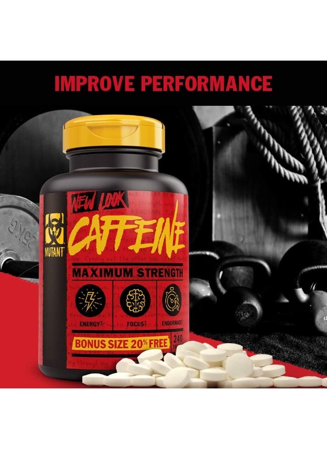 Caffeine - Pure, Straightforward Pharmaceutical Grade Caffeine Pills, Restore Mental Alertness Or Wakefulness When Fatigued, 240 Tablets Per Bottle