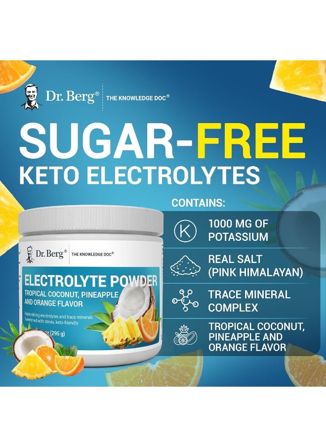 Dr. Berg Zero Sugar Hydration Keto Electrolyte Powder
