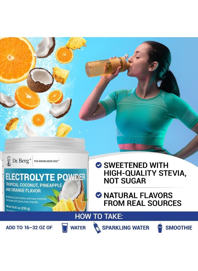 Dr. Berg Zero Sugar Hydration Keto Electrolyte Powder