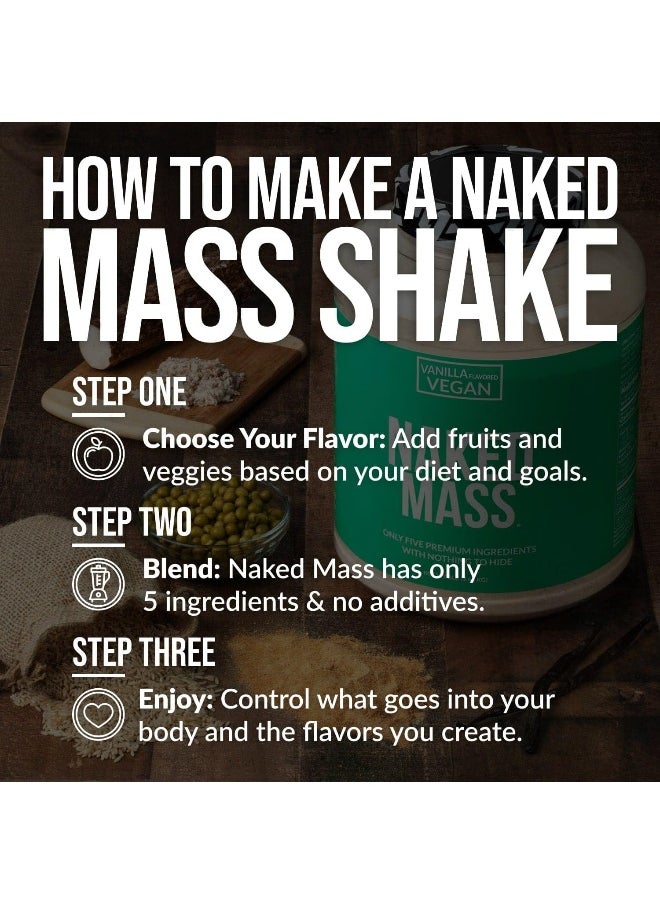 Naked Mass - Vanilla Vegan Weight Gainer